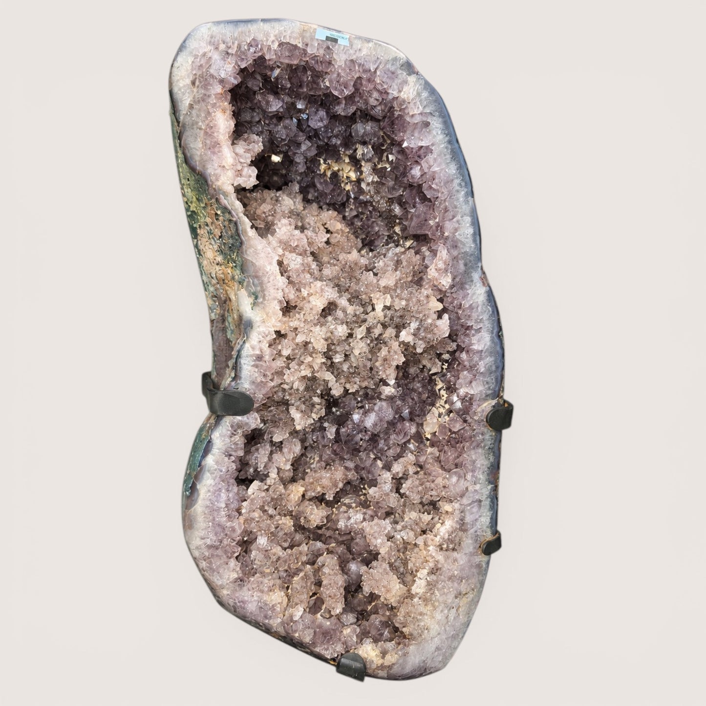 Amethyst met Rookkkwarts Statement uit Brazilie