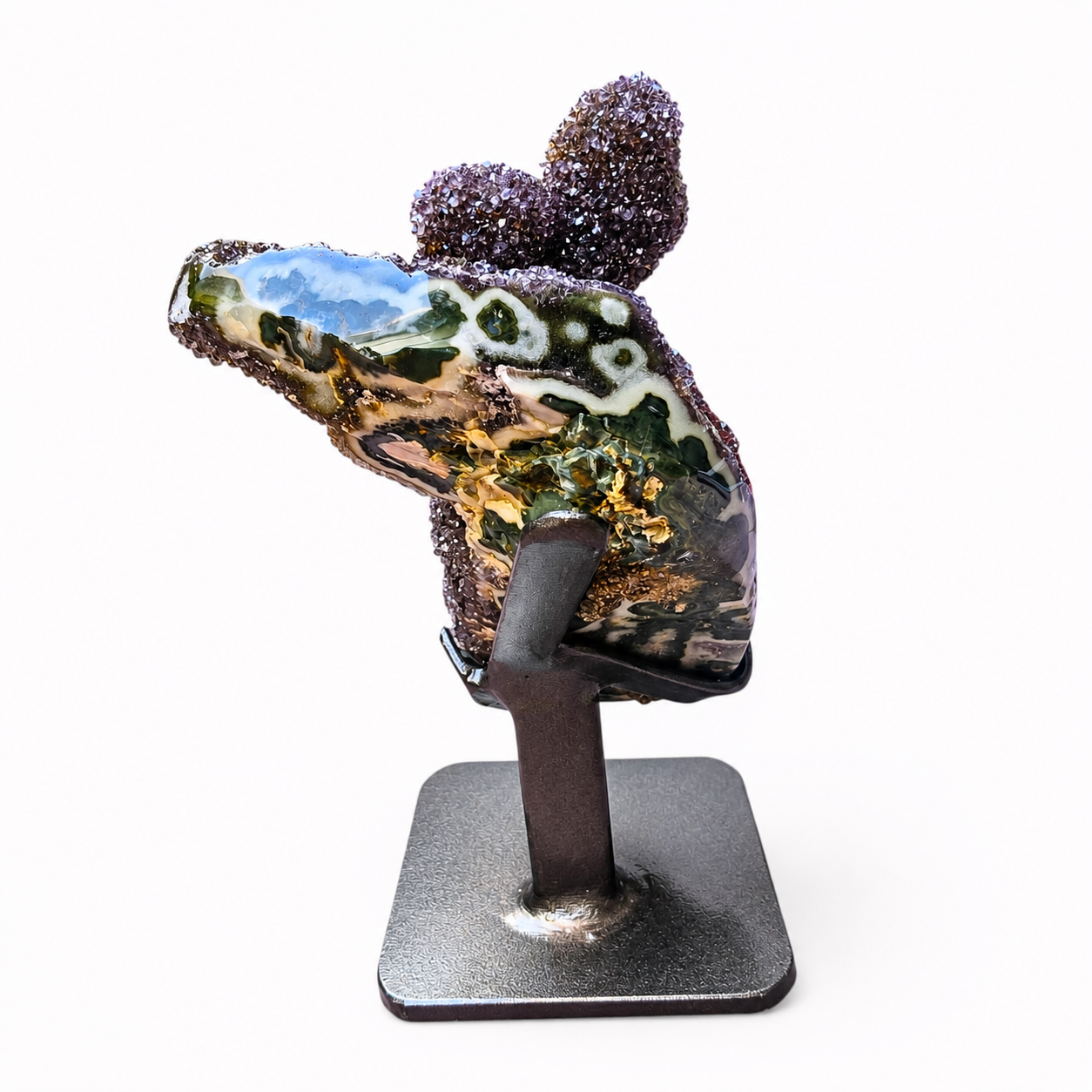 Uruguay Amethyst op standaard