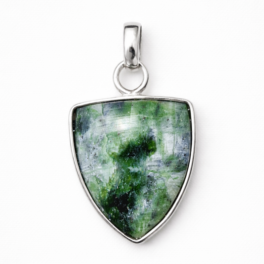 Chrome Dioptase hanger