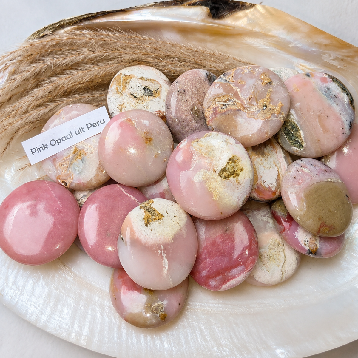 Pink Opaal uit Peru